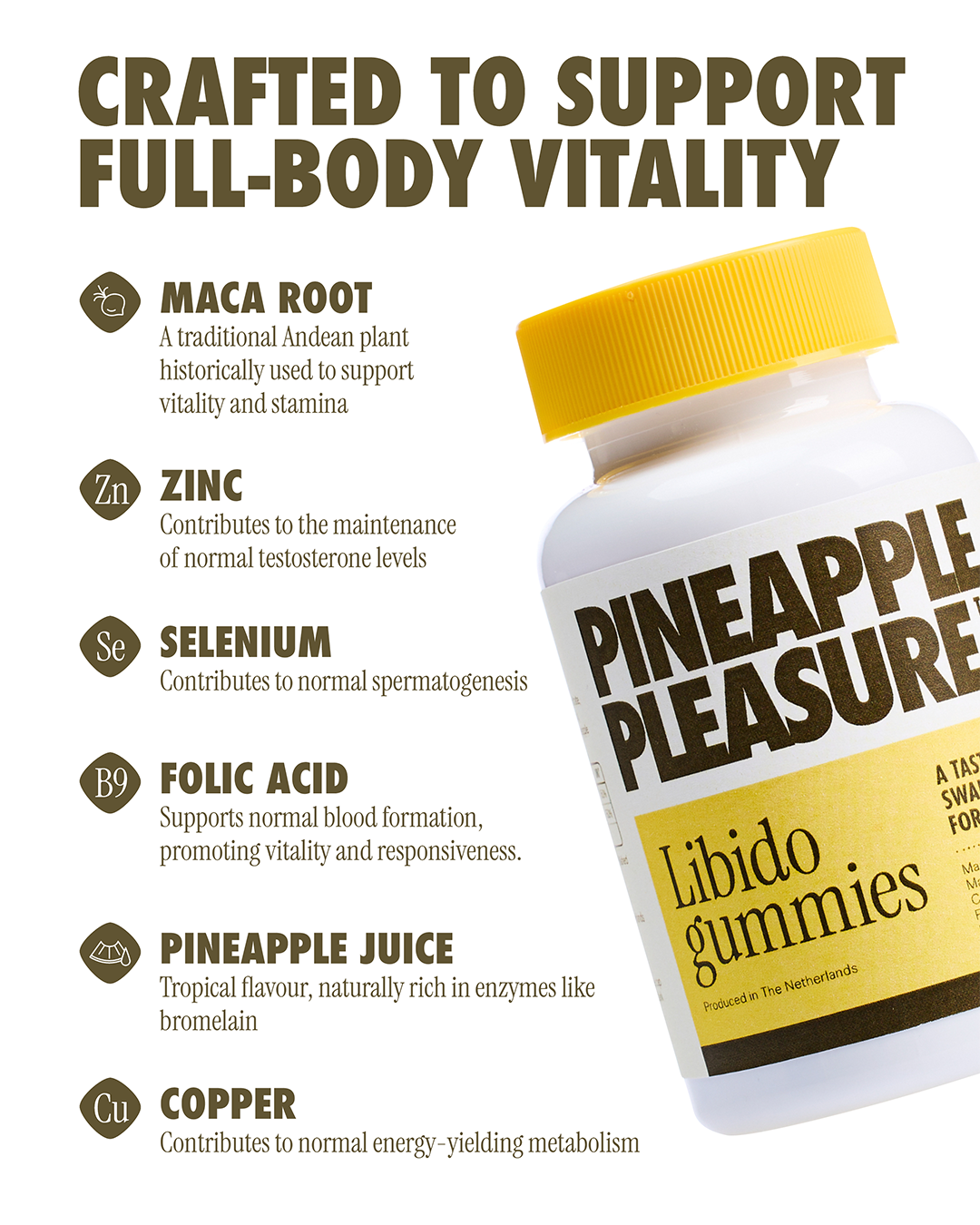 Pineapple Pleasure Libido Gummies
