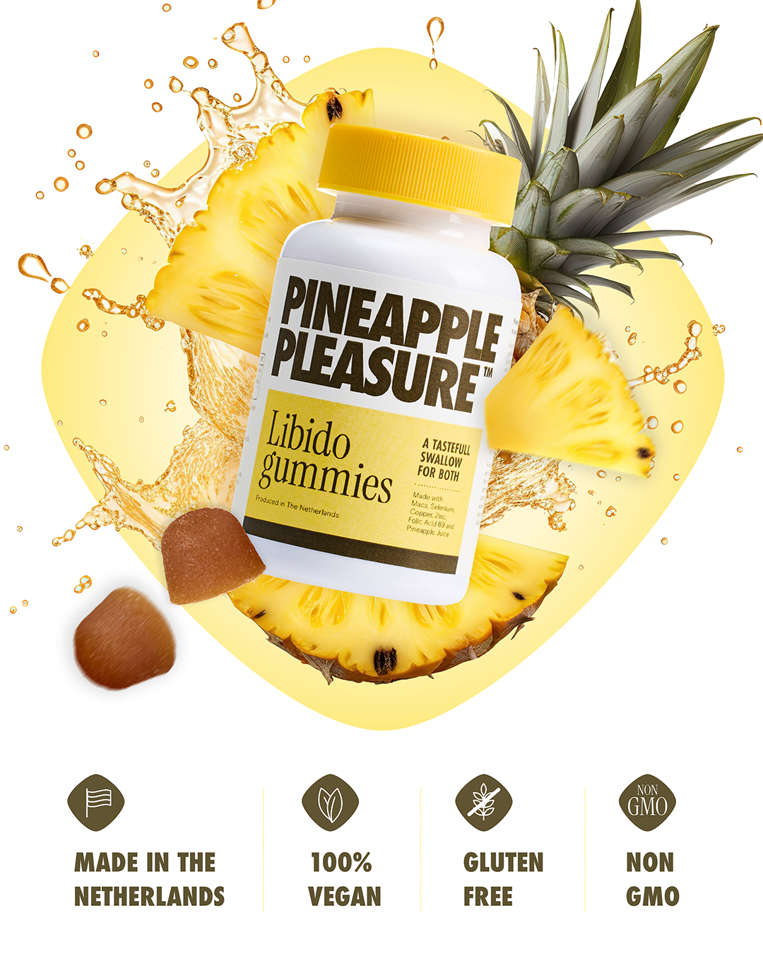 Pineapple Pleasure Libido Gummies