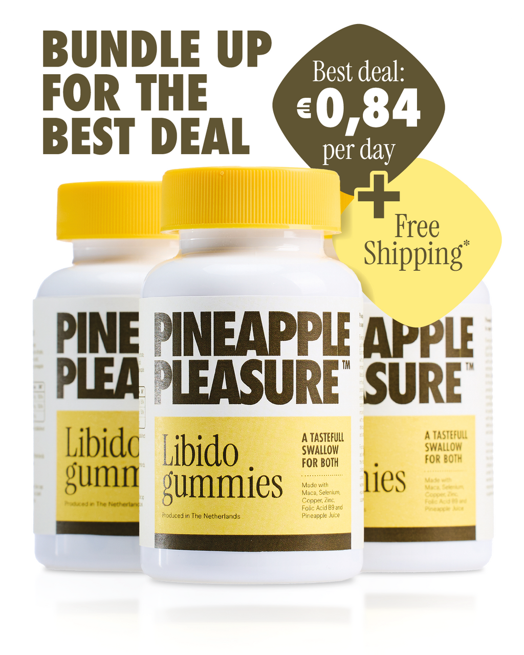 Pineapple Pleasure Libido Gummies