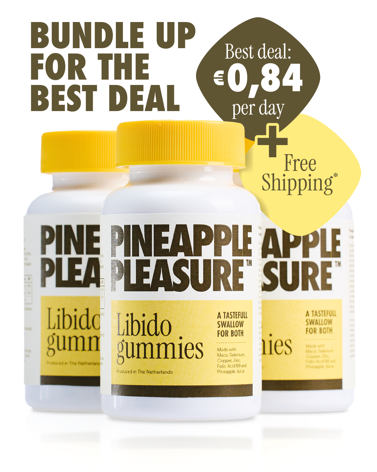 Pineapple Pleasure Libido Gummies