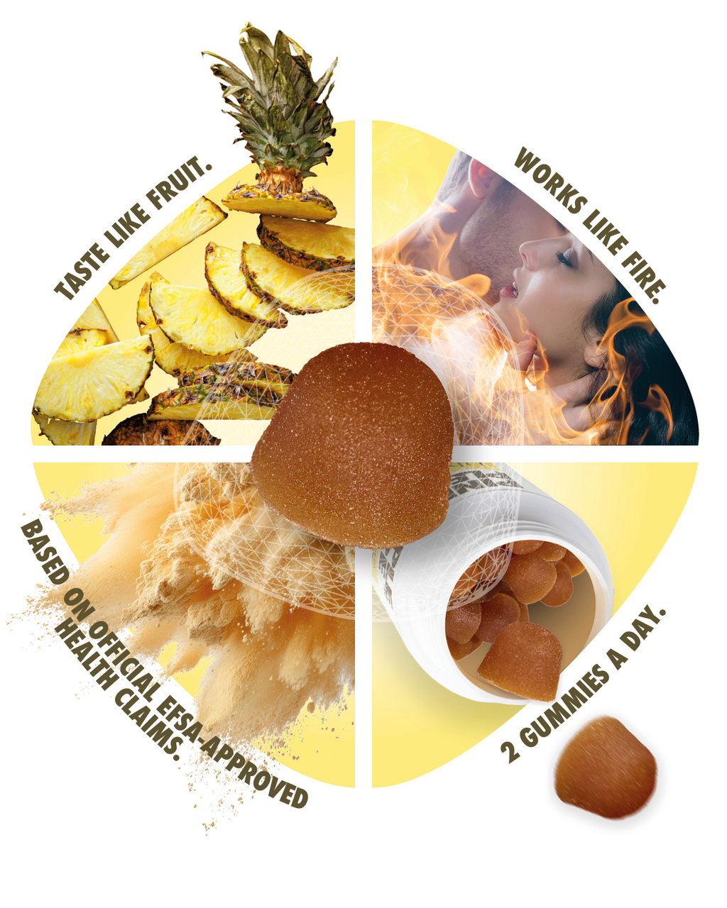 Pineapple Pleasure Libido Gummies